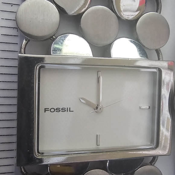 Two Fossil watch bundle 7 inches in great working condition ES_1492 & ES_9495 - Picture 6 of 6